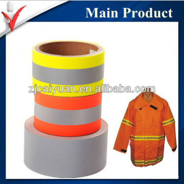 colorful fire resistant reflective strip fabric